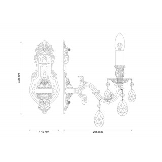 Lucia Tucci FIRENZE W141.1 coffe gold-foto3