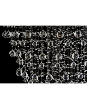 Подвесная хрустальная люстра Arti Lampadari Flusso H 1.4.80.615 N-foto4