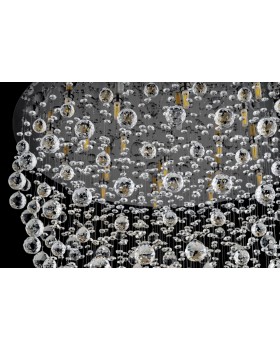 Подвесная хрустальная люстра Arti Lampadari Flusso H 1.4.80.615 N-foto5