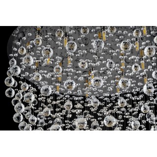 Подвесная хрустальная люстра Arti Lampadari Flusso H 1.4.80.615 N-foto5