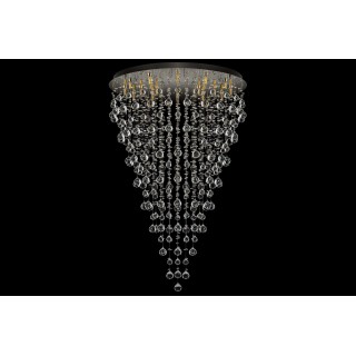 Подвесная хрустальная люстра Arti Lampadari Flusso H 1.4.80.615 N-foto3