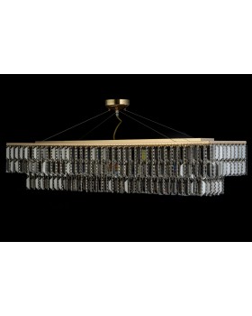 Подвесная хрустальная люстра Arti Lampadari Milano E 1.5.120x30.107 G-foto2