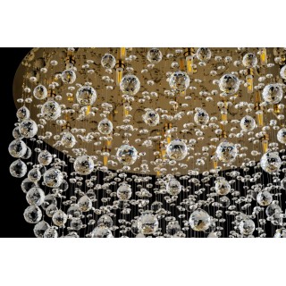 Подвесная хрустальная люстра Arti Lampadari Flusso H 1.4.80.615 G-foto5