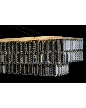 Подвесная хрустальная люстра Arti Lampadari Milano E 1.5.120x30.107 G-foto3