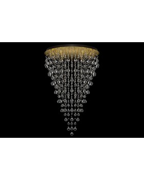 Подвесная хрустальная люстра Arti Lampadari Flusso H 1.4.80.615 G-foto3