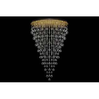 Подвесная хрустальная люстра Arti Lampadari Flusso H 1.4.80.615 G-foto3