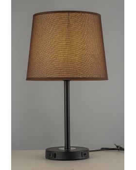 Настольная лампа Arti Lampadari Oggebio E 4.1.T3 BK-foto2