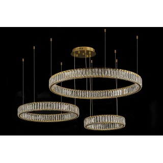 Подвесной светильник Dio D'Arte Elite Caneva L 1.5.80+60+40.100 G-foto2