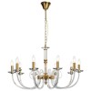 Люстра подвесная хрустальная Stilfort 1050/03/10P серия Glass