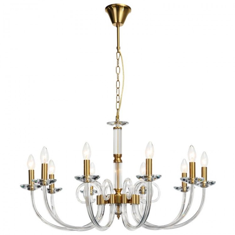 Люстра подвесная хрустальная Stilfort 1050/03/10P серия Glass