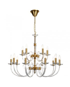 Люстра подвесная хрустальная Stilfort 1050/03/15P серия Glass