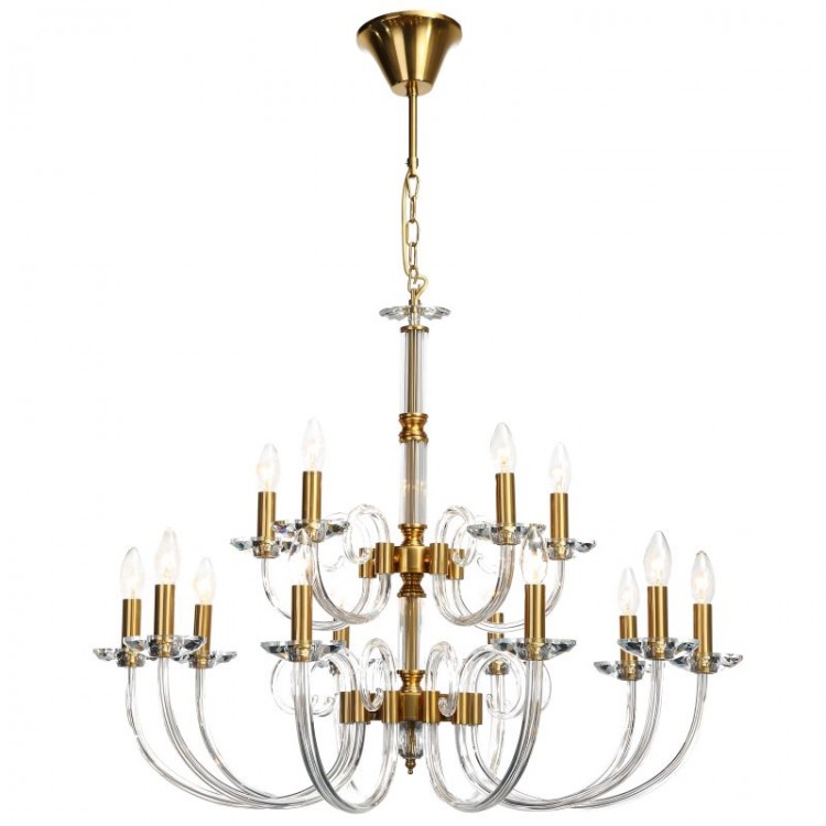 Люстра подвесная хрустальная Stilfort 1050/03/15P серия Glass