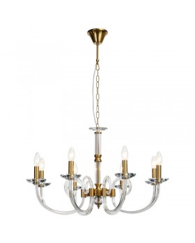 Люстра подвесная хрустальная Stilfort 1050/03/08P серия Glass